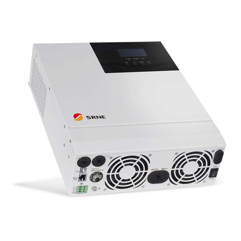 SRNE 3000W All-in-One MPPT Hibrid Solar töltés Inverter 24V 220Vac Pure Sine Wave 60a Max Pv 100V Off-Grid Inverter